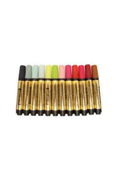 Marcador Magic Color 644 C/12 Cores Intermediario Iii